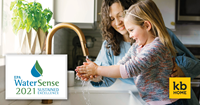 KB Home wins 2021 WaterSense sustained excellence award, the first and only homebuilder to receive this prestigious award. (Graphic: Business Wire)